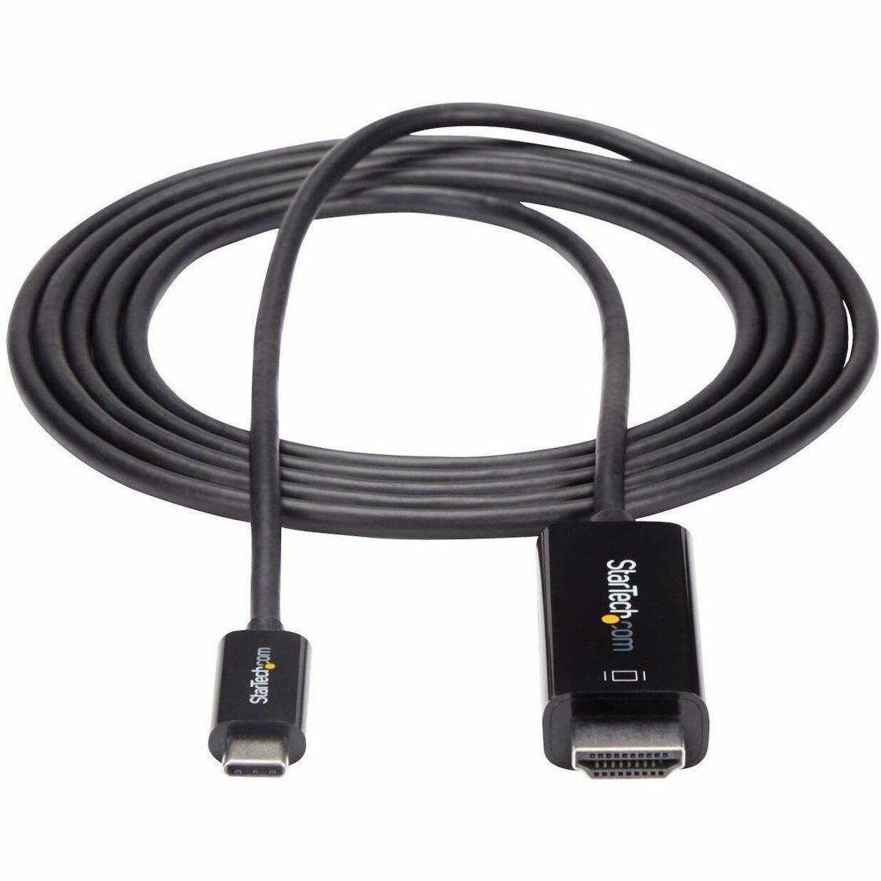 StarTech.com 6ft (2m) USB C to HDMI Cable - 4K 60Hz USB Type C DP Alt Mode to HDMI 2.0 Video Display Adapter Cable - Works w/Thunderbolt 3 - Alternate view 7
