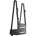 StarTech.com CPU Mount - Adjustable Computer Wall Mount - PC Wall Mount - CPU Wall Mount - Adjustable Width 4.8 to 8.3in - Heavy-duty Metal - Left view
