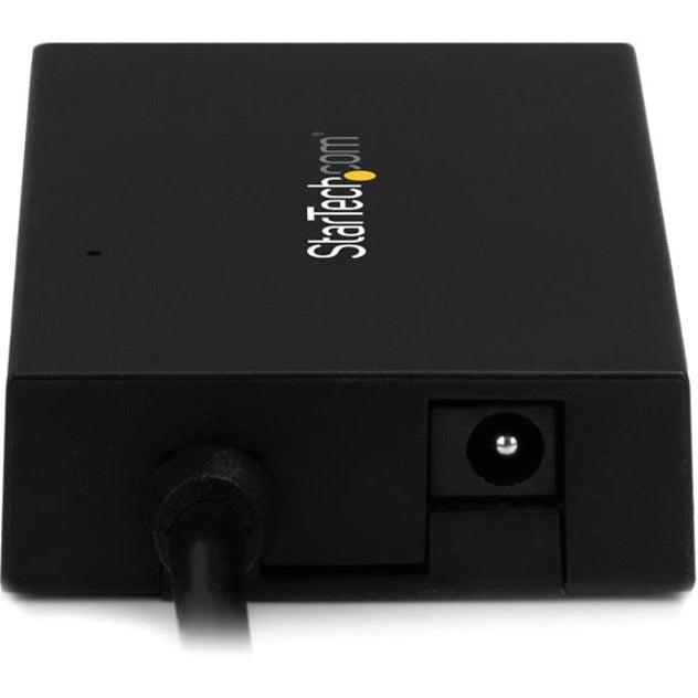 StarTech.com 4 Port USB C Hub - USB-C to 4x USB-A (USB 3.0/3.2 Gen 1 SuperSpeed 5Gbps) - USB Bus or Self Powered - BC 1.2 Charging Hub - Right view