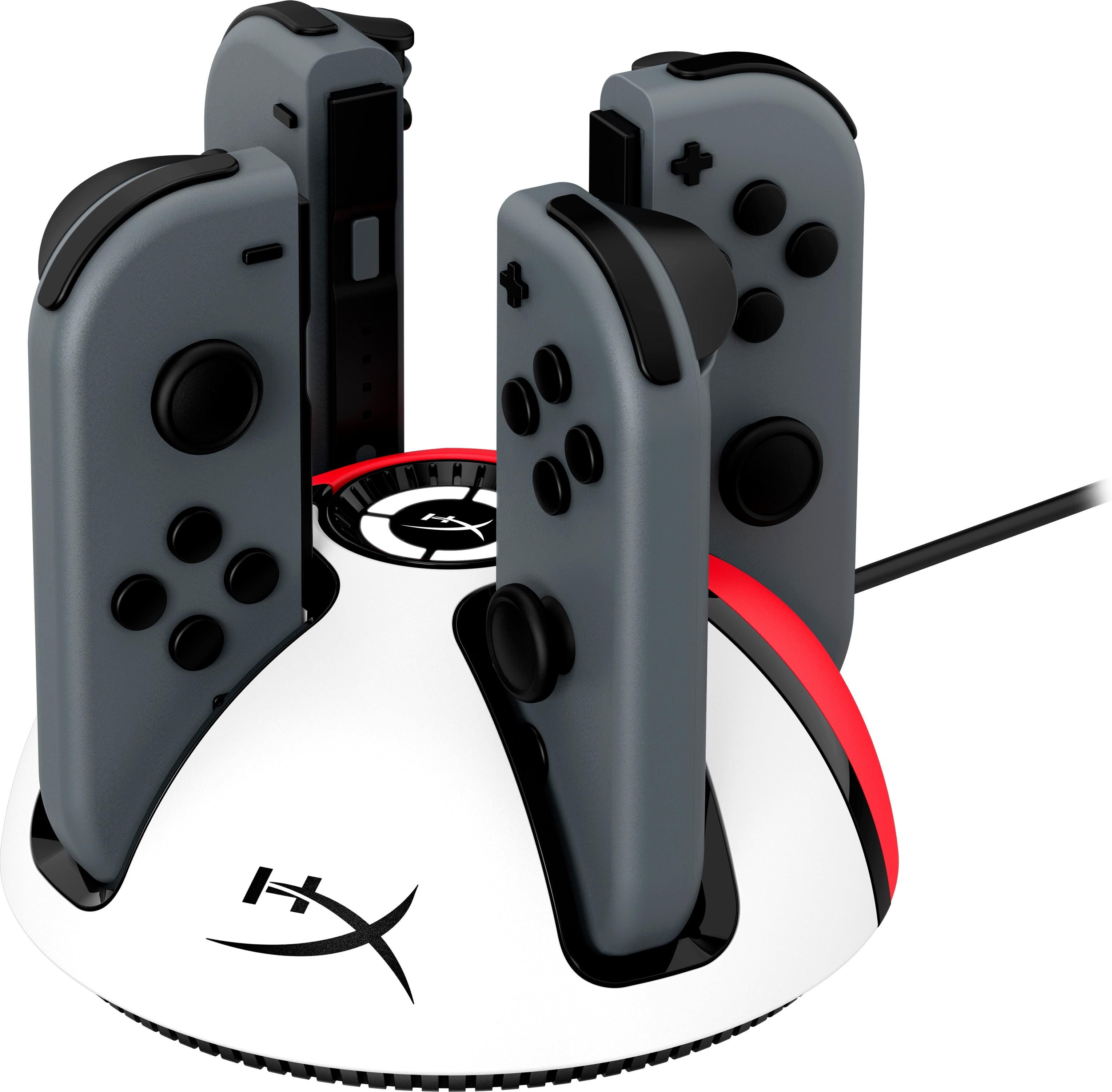 HyperX ChargePlay Quad 2 Gaming controller Red, White USB Indoor