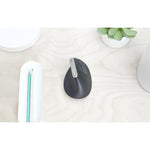 Logitech MX Vertical Mouse - Bluetooth/Radio Frequency - USB Type C - Optical - 4 Button(s) - Graphite - Alternate view 16