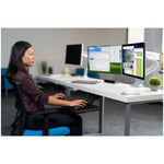 Kensington SmartFit Mounting Arm for Monitor - Grey - Landscape/Portrait - Alternate view 13