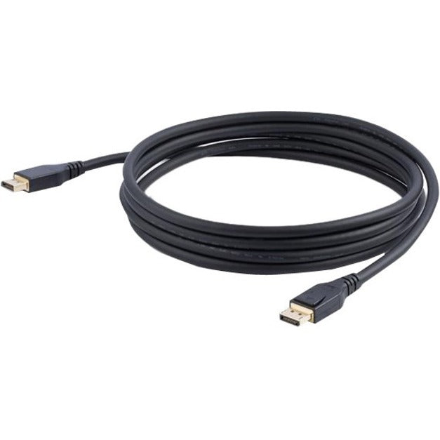 StarTech.com 3 m VESA Certified DisplayPort 1.4 Cable - 8K 60Hz HBR3 HDR - 10 ft Super UHD 4K 120Hz - DP to DP Video Monitor Cord M/M - Left view