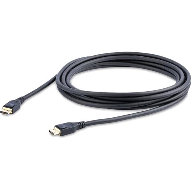 StarTech.com 5 m VESA Certified DisplayPort 1.4 Cable - 8K 60Hz HBR3 HDR - 16 ft Super UHD 4K 120Hz - DP to DP Video Monitor Cord M/M - Left view