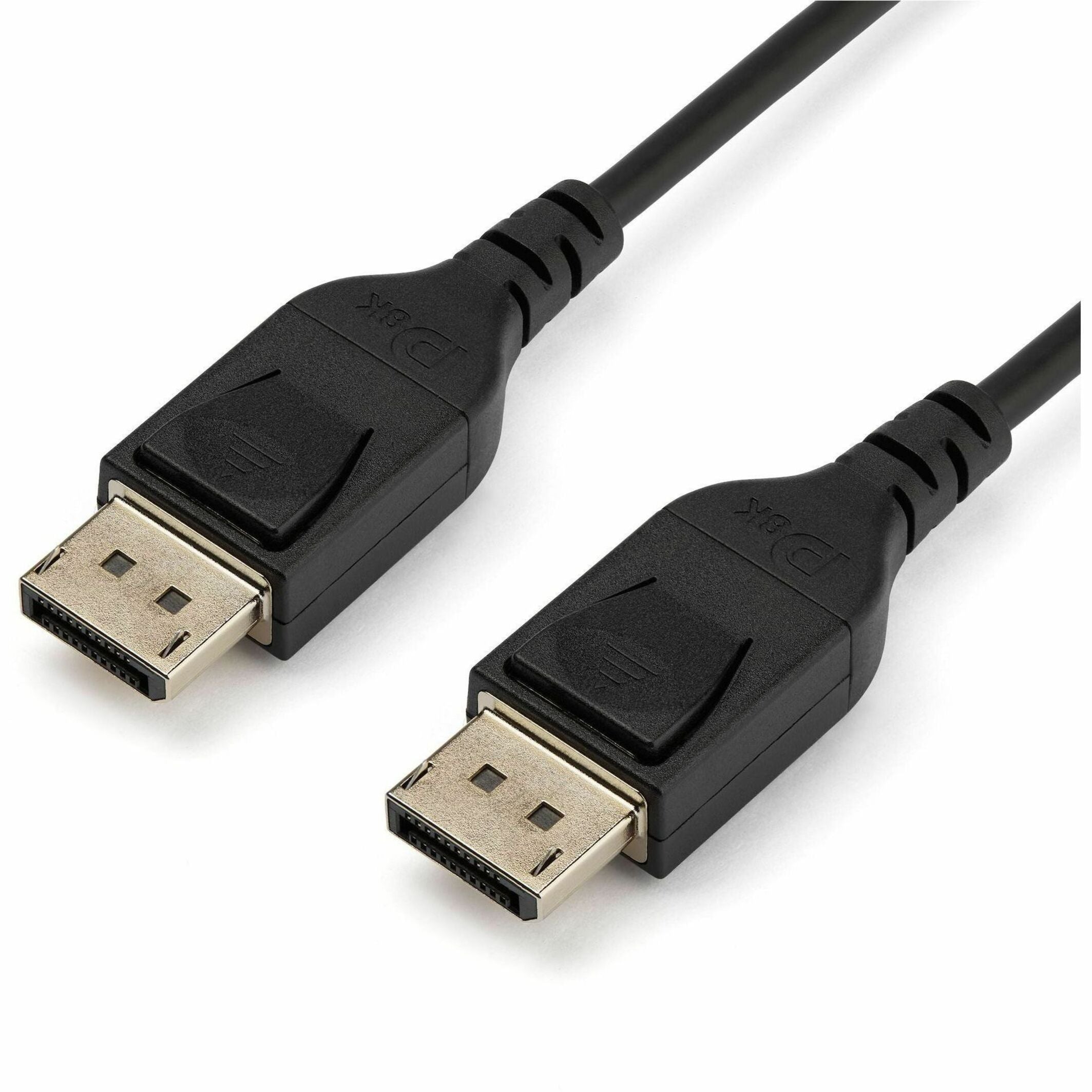 StarTech.com 2 m VESA Certified DisplayPort 1.4 Cable - 8K 60Hz HBR3 HDR - 6 ft Super UHD 4K 120Hz - DP to DP Slim Video Monitor Cord M/M
