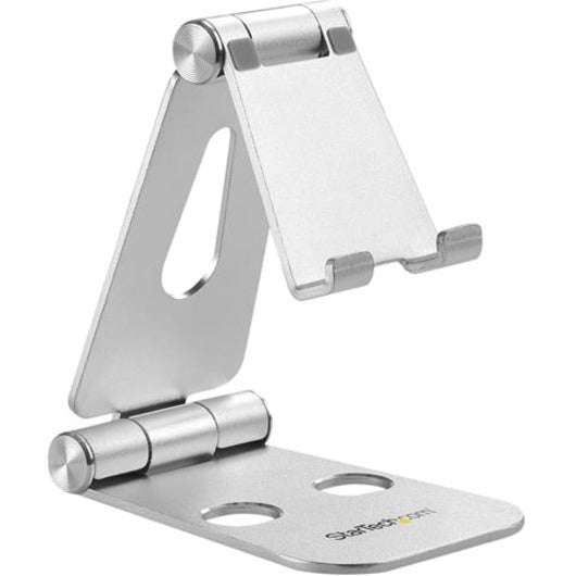 StarTech.com Phone and Tablet Stand - Foldable Universal Mobile Device Holder - Smartphones/Tablets - Adjustable Cell Phone Stand for Desk - Right view