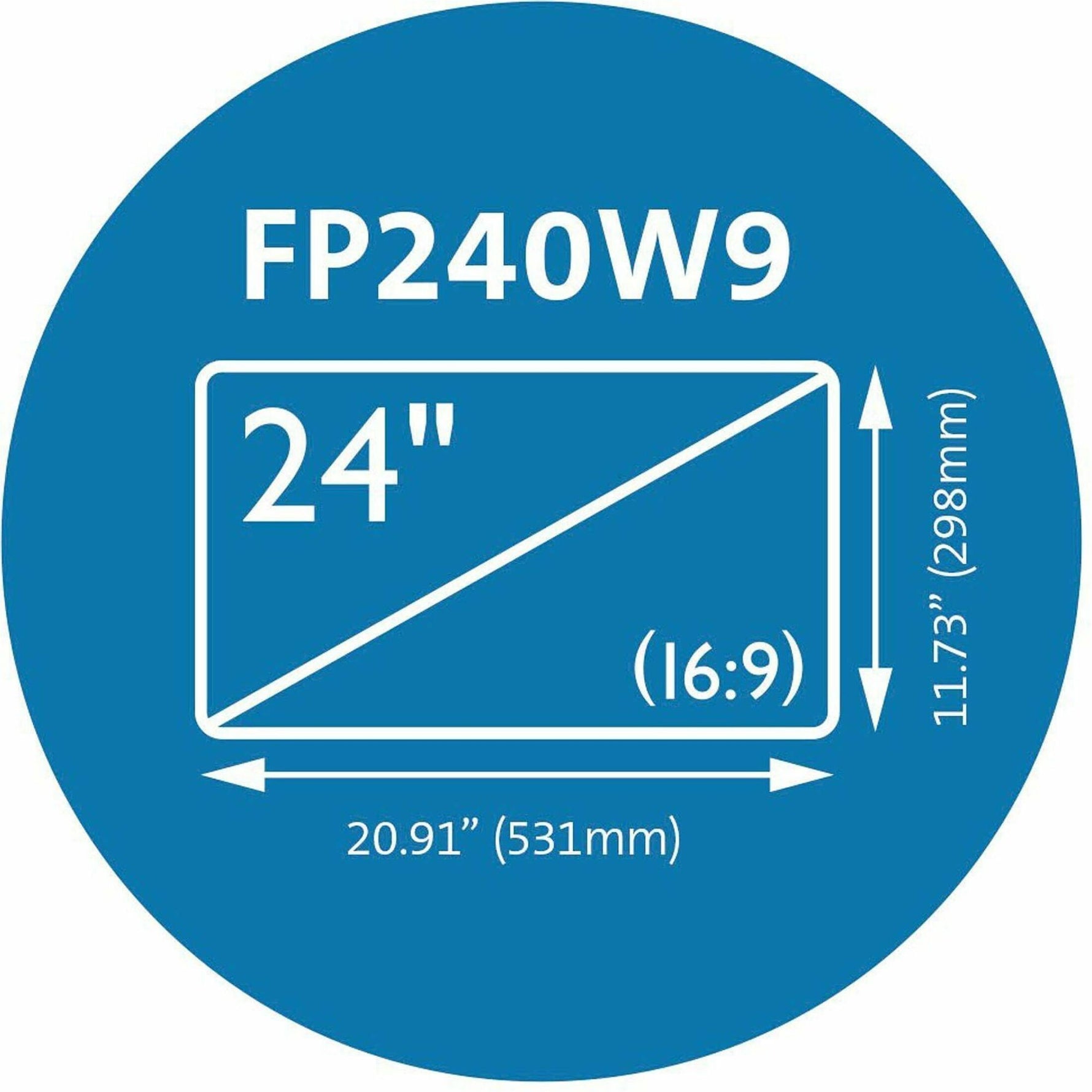 Kensington K52795WW Anti-glare Privacy Screen Filter - Matte, Glossy, Tinted Clear - 1 Each - TAA Compliant - Line Art
