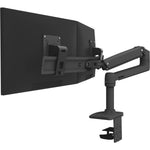 Ergotron Mounting Arm for Monitor - Matte Black - Left view