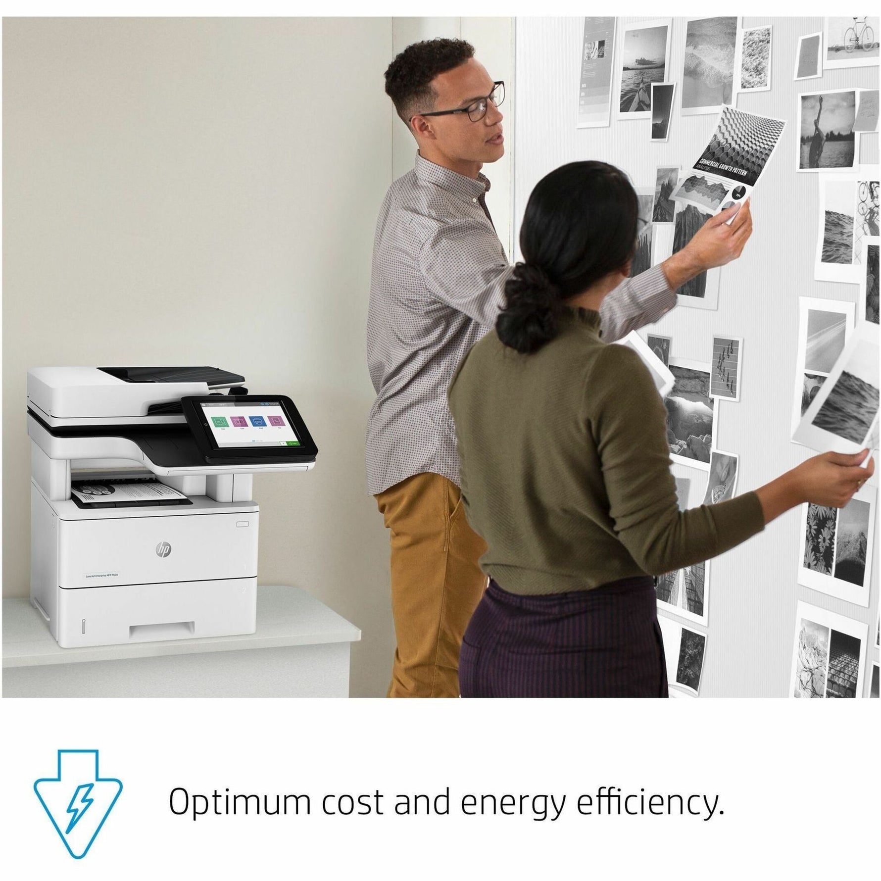 HP LaserJet M528dn Laser Multifunction Printer - Monochrome - Alternate view 9