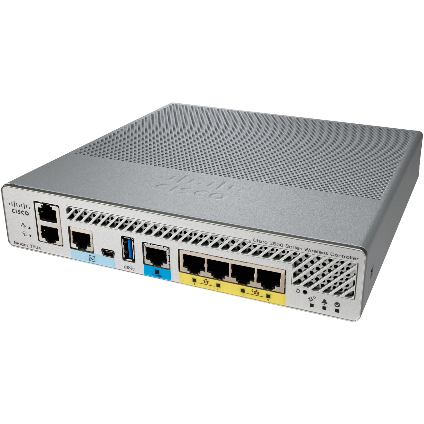 Cisco 3504 IEEE 802.11ac Wireless LAN Controller - Top view