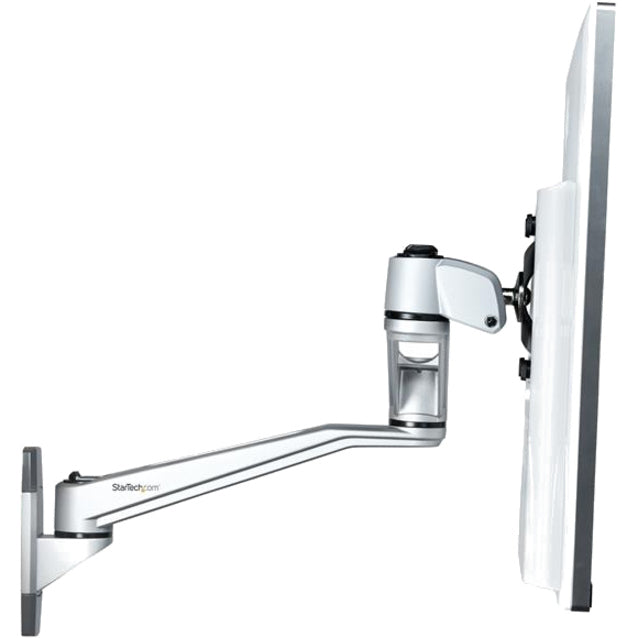 StarTech.com Wall Mount Monitor Arm, Articulating/Adjustable Ergonomic VESA Monitor Arm (20' Long), Display up to 34' (30.9lb/14kg) - Alternate view 9