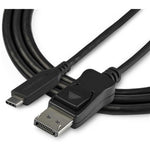StarTech.com 3.3ft/1m USB C to DisplayPort 1.4 Cable Adapter - 8K/5K/4K USB Type C to DP 1.4 Monitor Video Converter Cable - HDR/HBR3/DSC - Top view