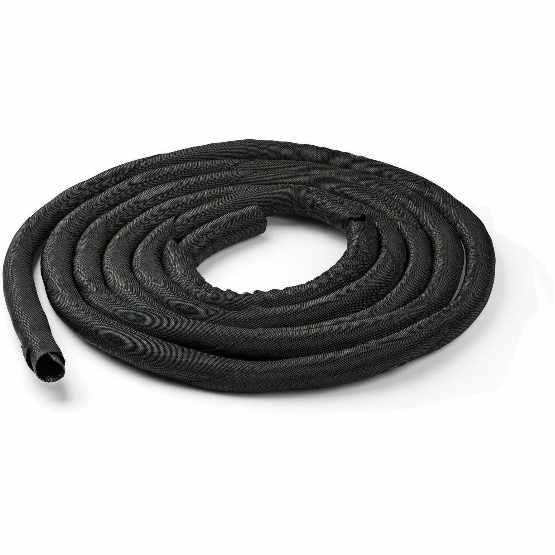 StarTech.com 15' (4.6m) Cable Management Sleeve/Wrap - Flexible Cable Manager - Expandable Coiled Cord Protector/Organizer - Trimmable