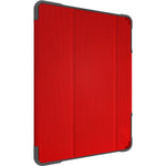 STM Goods Dux Plus Duo Carrying Case (Folio) for 25.9 cm (10.2') Apple iPad (7th Generation), iPad (8th Generation), iPad (9th Generation) iPad - Red - Right view