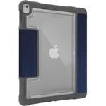 STM Goods Dux Plus Duo Carrying Case (Folio) for 25.9 cm (10.2') Apple iPad (7th Generation), iPad (8th Generation), iPad (9th Generation) iPad - Midnight Blue - Left view