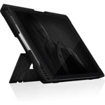 STM Goods Dux Shell Rugged Case for Microsoft Surface Pro 7, Surface Pro 6, Surface Pro (5th Gen), Surface Pro 4, Surface Pro 7+ Tablet - Textured - Black - Left view