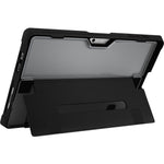 STM Goods Dux Shell Rugged Case for Microsoft Surface Pro 7, Surface Pro 6, Surface Pro (5th Gen), Surface Pro 4, Surface Pro 7+ Tablet - Textured - Black - Right view