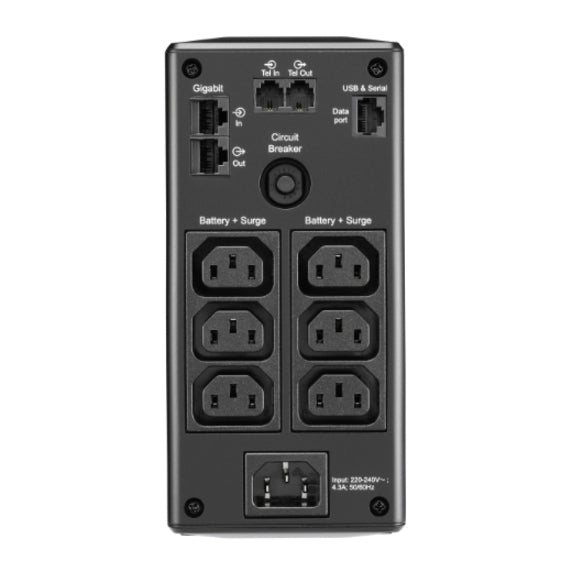 APC by Schneider Electric Back-UPS Pro BR900MI Line-interactive UPS - 900 VA/540 W