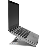 Kensington Easy Riser Cooling Stand - Upto 43.2 cm (17') Screen Size Notebook, Tablet Support - Grey - Alternate view 6
