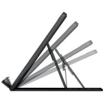 Kensington Easy Riser Go Height Adjustable Notebook Stand - TAA Compliant - Left view