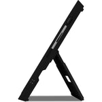 STM Goods Dux Shell Case for Microsoft Surface Pro X Tablet - Black, Transparent - Left view