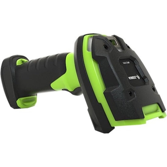 Zebra LI3678-ER Handheld Barcode Scanner Kit - Wireless Connectivity - Industrial Green - Right view