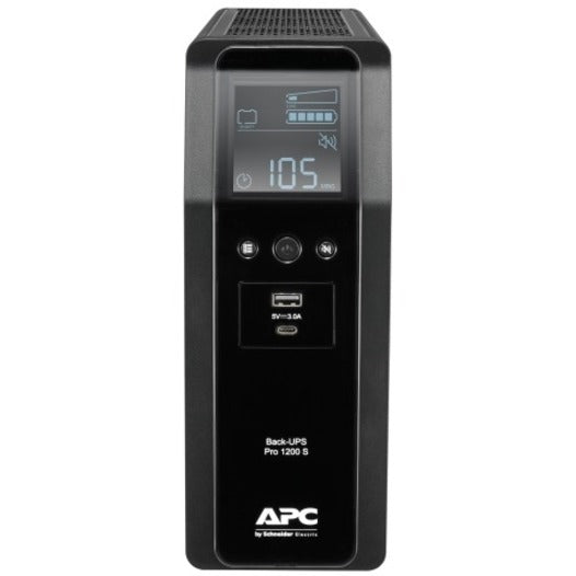 APC by Schneider Electric Back-UPS Pro BR1200SI Line-interactive UPS - 1.20 kVA/720 W