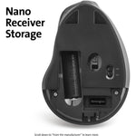 Kensington Pro Fit Mouse - Radio Frequency - USB - Laser - 6 Button(s) - Black - Alternate view 7