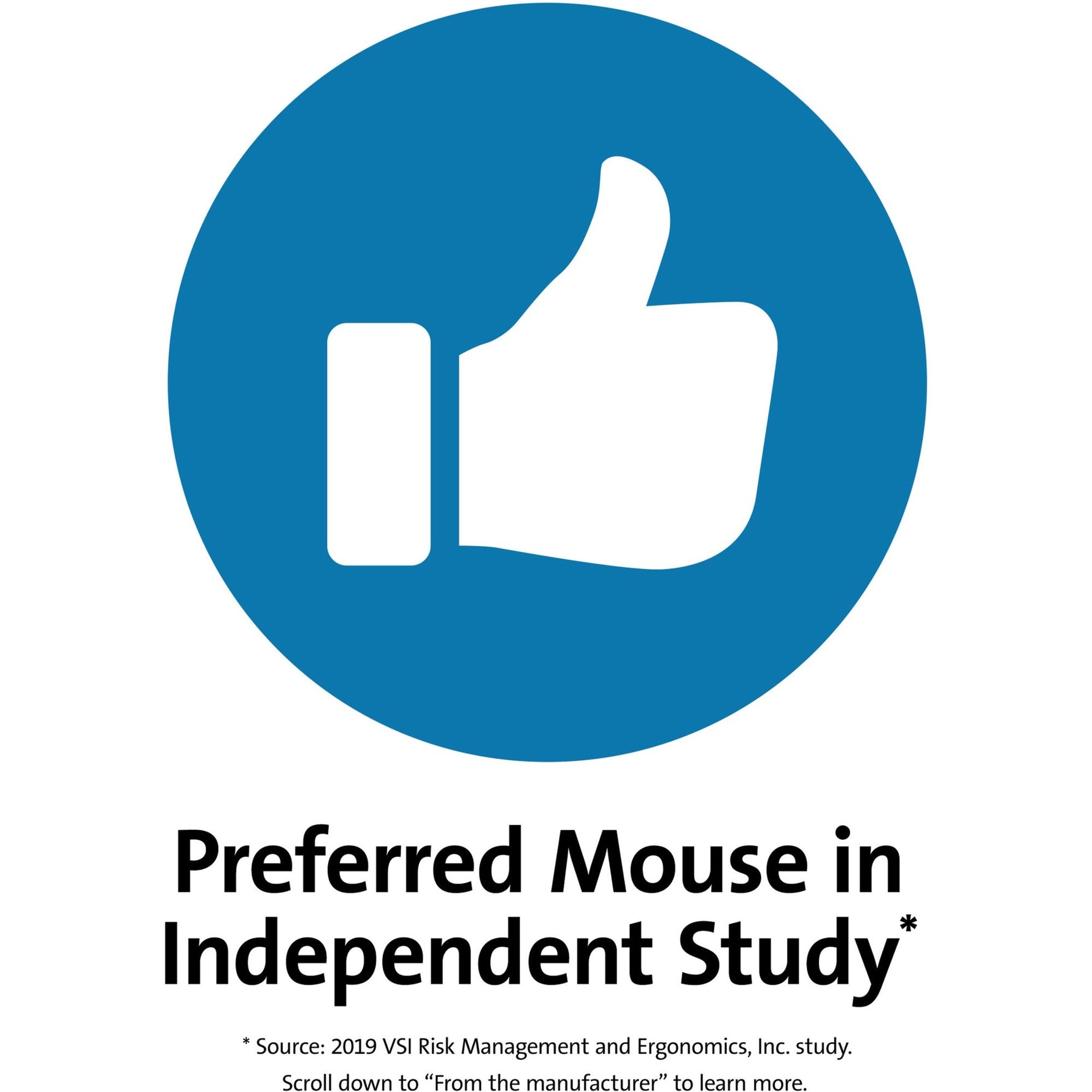 Kensington Pro Fit Mouse - Radio Frequency - USB - Laser - 6 Button(s) - Black - Alternate view 9