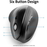 Kensington Pro Fit Mouse - Radio Frequency - USB - Laser - 6 Button(s) - Black - Alternate view 12