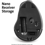 Kensington Pro Fit Mouse - Radio Frequency - USB - Laser - 6 Button(s) - Black - Alternate view 8