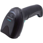Datalogic Gryphon GM4500 Industrial, Retail, Light/Clean Manufacturing, Healthcare, Transportation Handheld Barcode Scanner Kit - Wireless Connectivity - Black - USB Cable Included - Left view