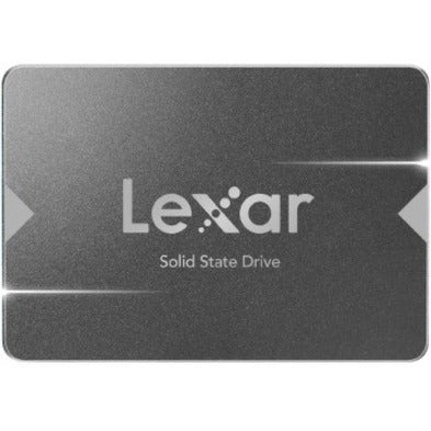 Lexar NS100 LNS100-256RB 256 GB Solid State Drive - 2.5' Internal - SATA (SATA/600) - Grey