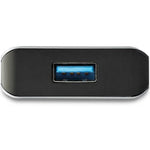 StarTech.com USB Hub - USB 3.1 Type C - External - Black, Space Gray - Left view