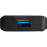 StarTech.com 4 Port USB C Hub to 3x USB A & 1x USB-C - SuperSpeed 10Gbps USB Type-C 3.2 Gen 2 Adapter Hub - USB Bus Powered - Portable - Left view