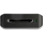 StarTech.com 3 Port USB C Hub with SD Card Reader - 3x USB-A & SD Slot - USB 3.2 Gen 2 10Gbps Type C Laptop Adapter Hub - Bus Powered - Left view