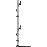StarTech.com Quad Monitor Stand, Desktop VESA 4 Monitor Arm up to 32' (17.6lb/8kg) Screens, Ergonomic Articulating Pole Mount, Adjustable - Right view