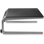 StarTech.com Monitor Riser Stand, For up to 32' (22lb/10kg) Monitor, Monitor Riser, Steel&Aluminum, Monitor Shelf w/ Three Height Settings - Right view