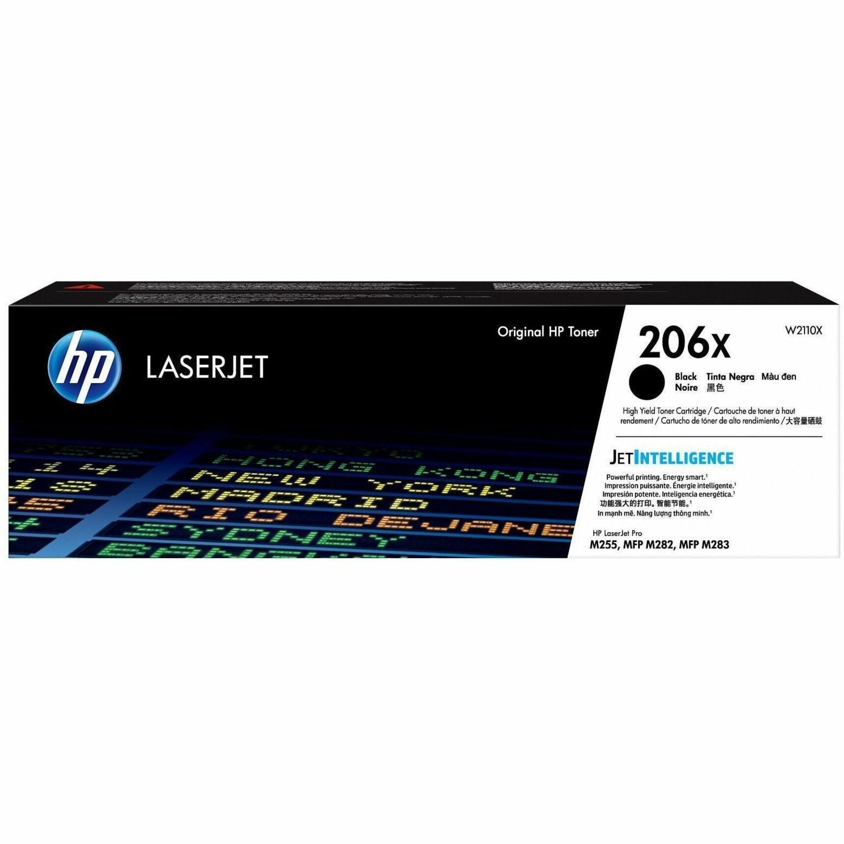 HP 206X Original High Yield Laser Toner Cartridge - Black Pack