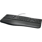Kensington Pro Fit Keyboard - Cable Connectivity - USB Type A Interface - Black - Left view