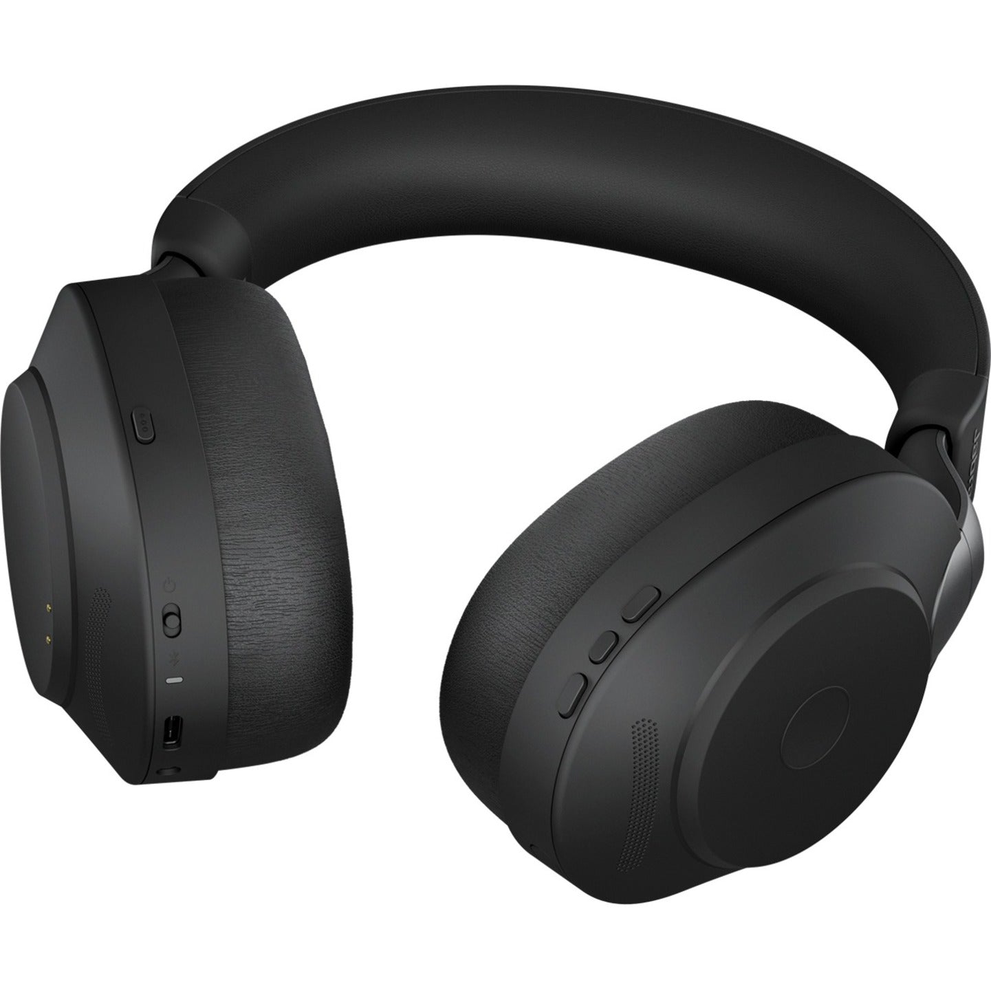 Jabra Evolve2 85 Wireless Over-the-head Stereo Headset - Black - Bottom view