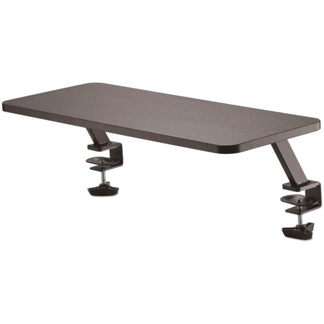 StarTech.com Monitor Riser Stand - Clamp-on Monitor Shelf for Desk - Extra Wide 25.6'/65 cm - For up to 34' Monitors - Black (MNRISERCLMP)