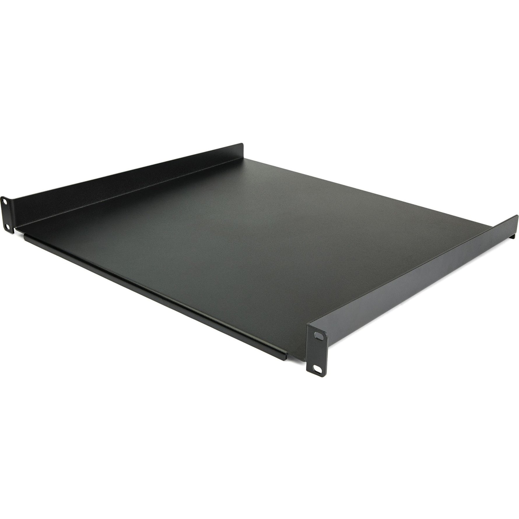 StarTech.com 1U Server Rack Cabinet Shelf - Fixed 16' Deep Cantilever Rackmount Tray for 19' Data/AV/Network Enclosure w/cage nuts, screws