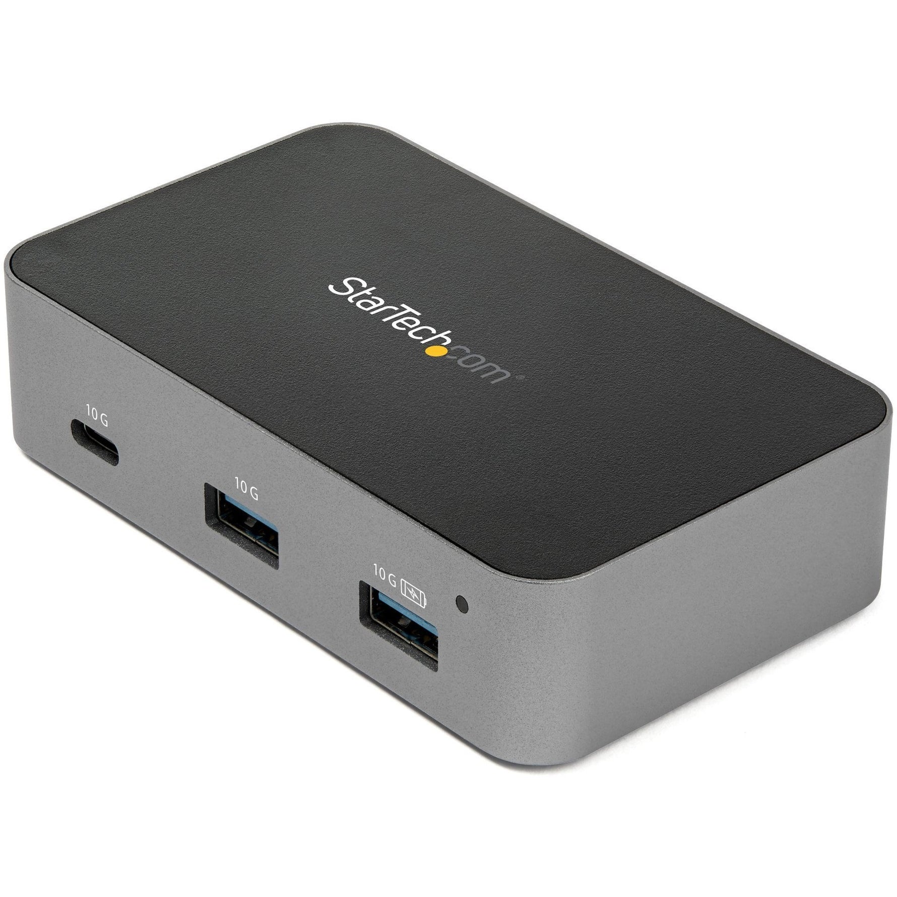 StarTech.com 4-Port USB C Hub - USB 3.2 Gen 2 (10 Gbps) - 3x USB-A & 1x USB-C - Powered - Universal Adapter Included