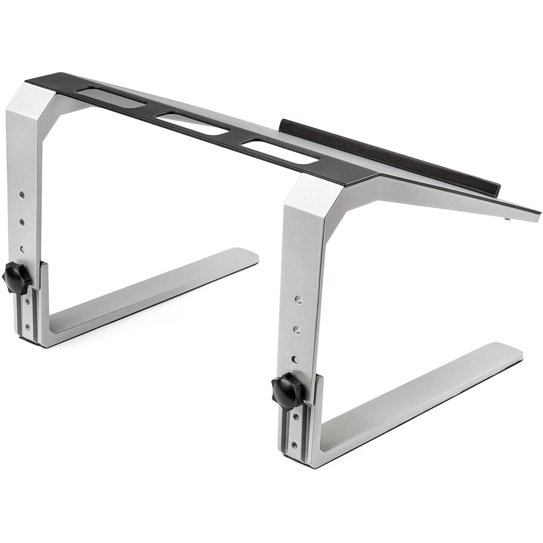 StarTech.com Adjustable Laptop Stand - Heavy Duty Steel & Aluminum - 3 Height Settings - Tilted - Ergonomic Laptop Riser for Desk (LTSTND) - Right view