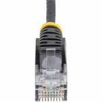 StarTech.com 1 m CAT6 Cable - Slim CAT6 Patch Cord - Black - Snagless RJ45 Connectors - Gigabit Ethernet Cable - 28 AWG (N6PAT100CMBKS) - Alternate view 9