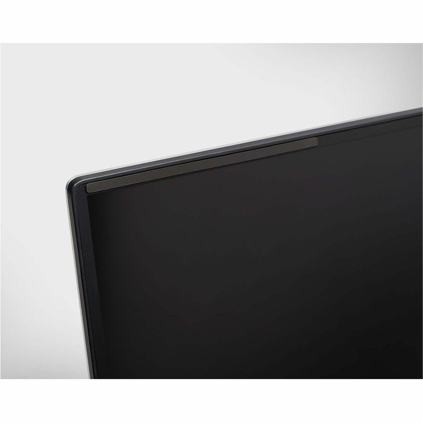 Kensington MagPro K58352WW 2H Polyethylene Terephthalate (PET) Anti-glare Privacy Screen Filter - Black - 1 Each - TAA Compliant - Top view