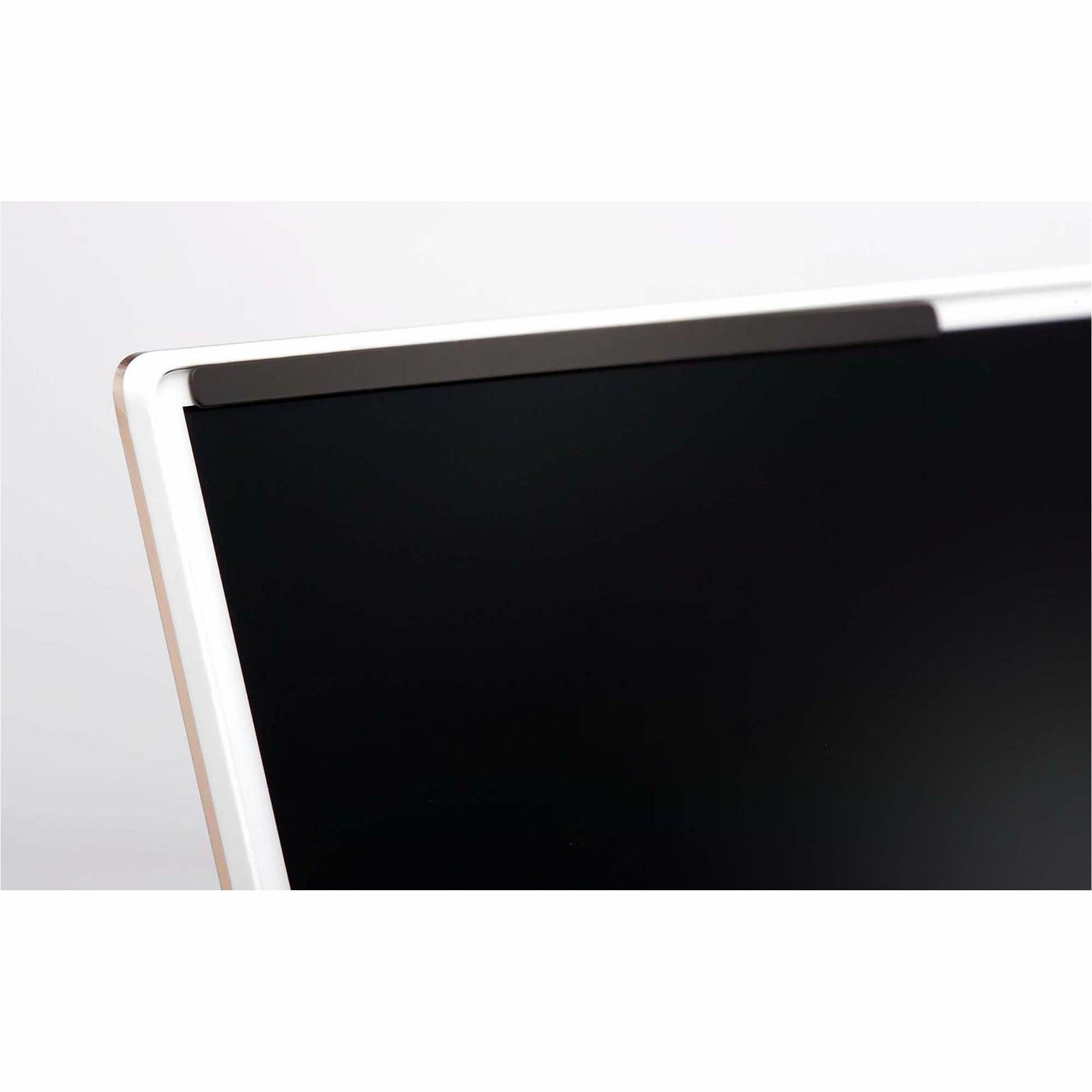 Kensington MagPro K58352WW 2H Polyethylene Terephthalate (PET) Anti-glare Privacy Screen Filter - Black - 1 Each - TAA Compliant - Close-up
