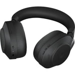 Jabra Evolve2 85 Wireless Over-the-head Stereo Headset - Black - Bottom view