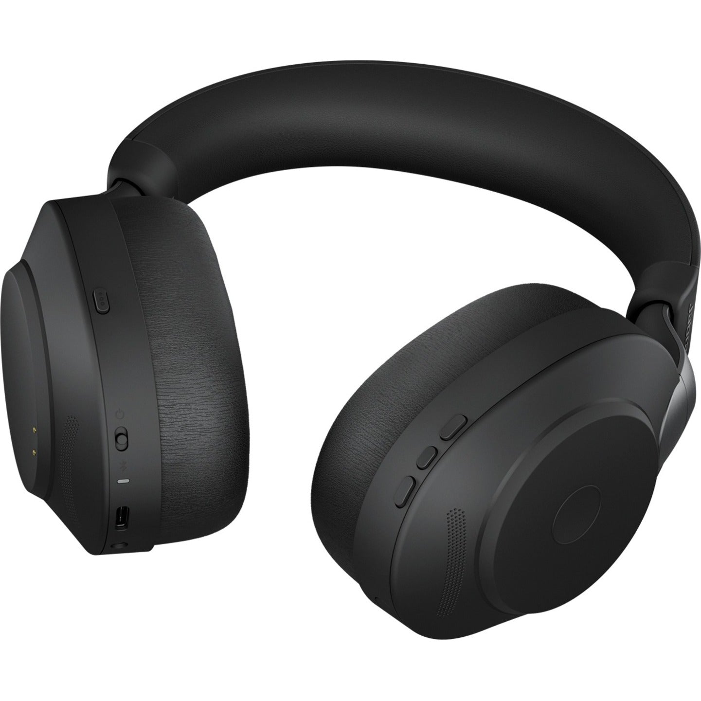 Jabra Evolve2 85 Wireless Over-the-head Stereo Headset - Black - Bottom view